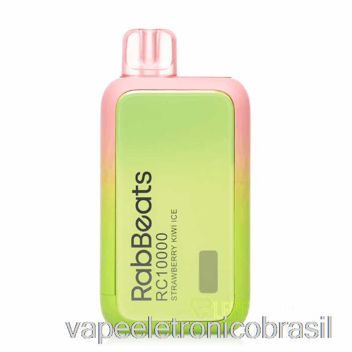 Vape Vaporesso Rabbeats Rc10000 Descartável Morango Kiwi Gelo